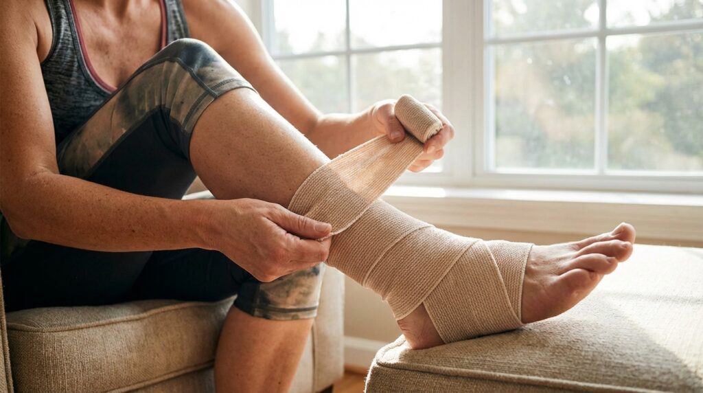 Compression bandages support quality.