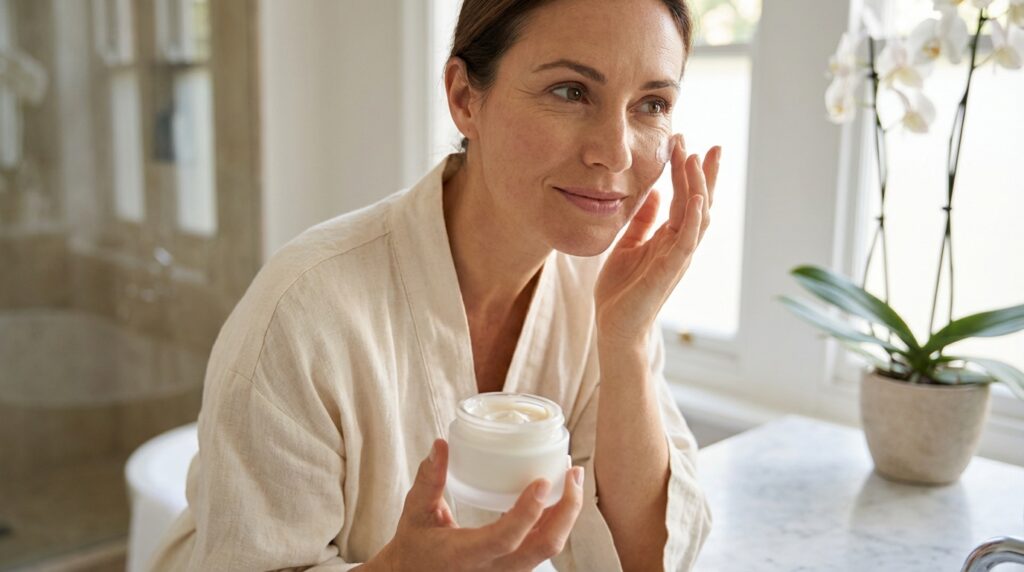 Luxury beauty products.