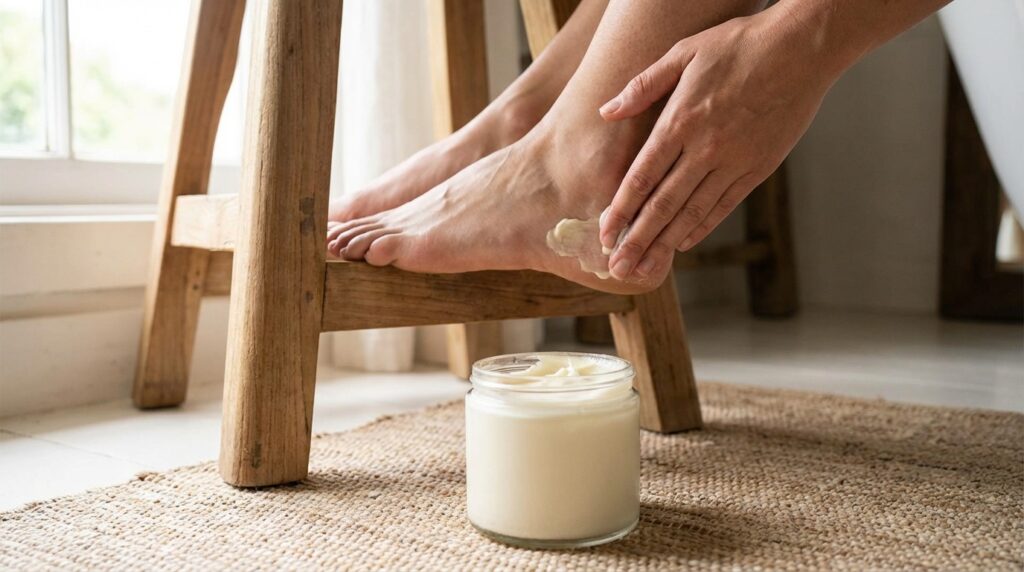 Healthy feet care